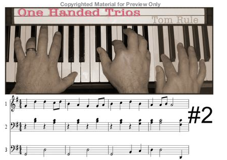 One Handed Trios? [Yes, FIVE of them]
